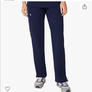 Figs kade cargo scrub pants - navy blue